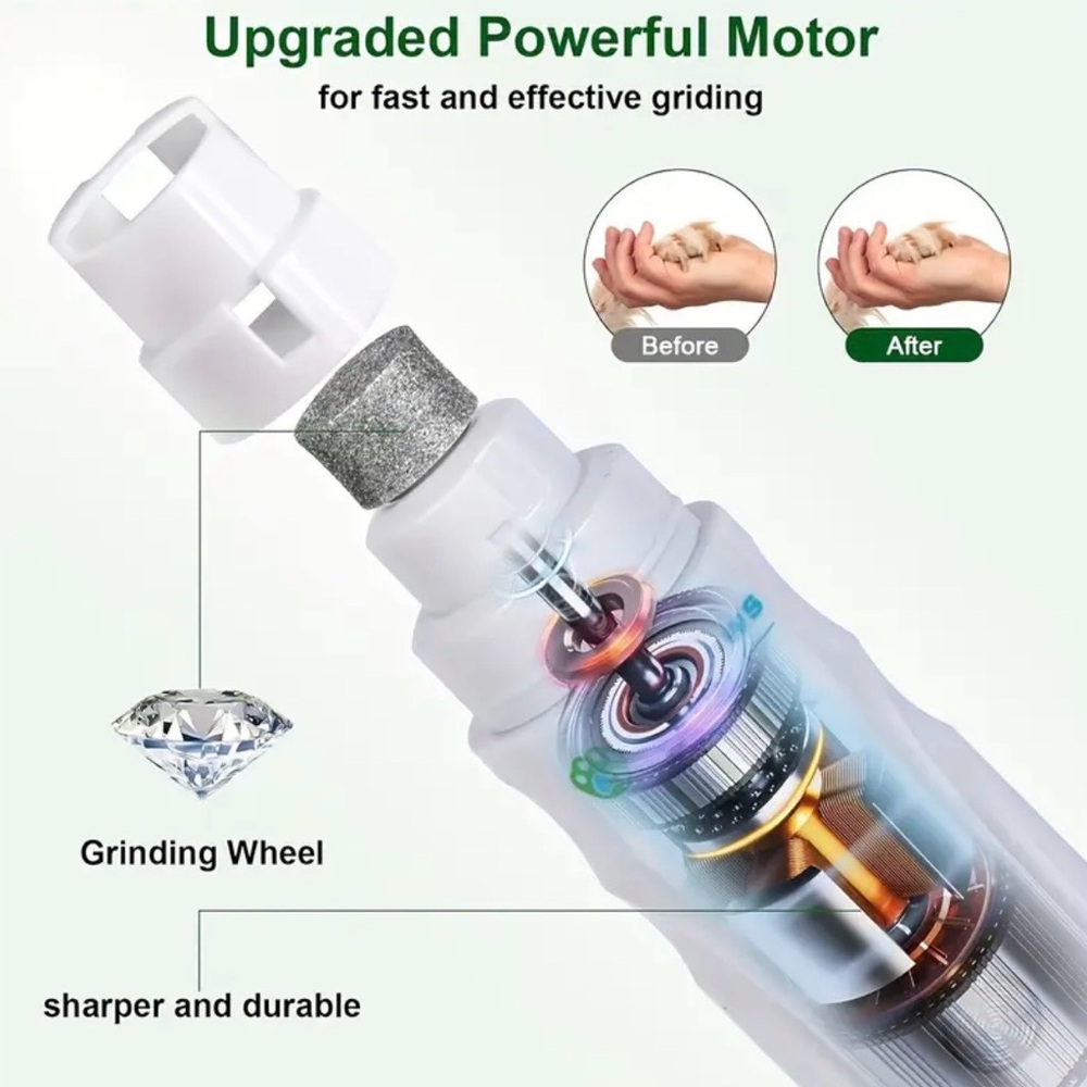 Pet Nail Grinder NEW White - Picture 4 of 6